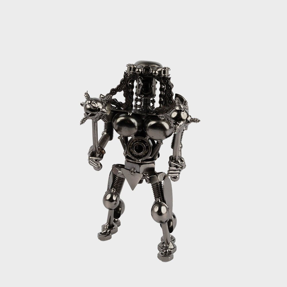 Metal Bot Alien Figurine - Small image 7
