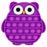 Purple Owl Pop Bubble Fidget Toy image 0