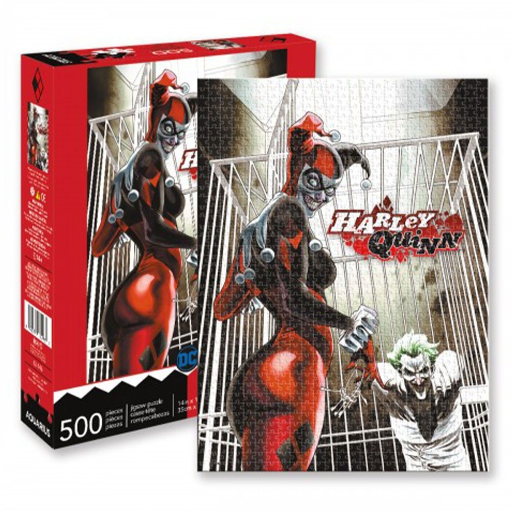 Harley Quinn &amp; Joker 500 pce Puzzle image 0
