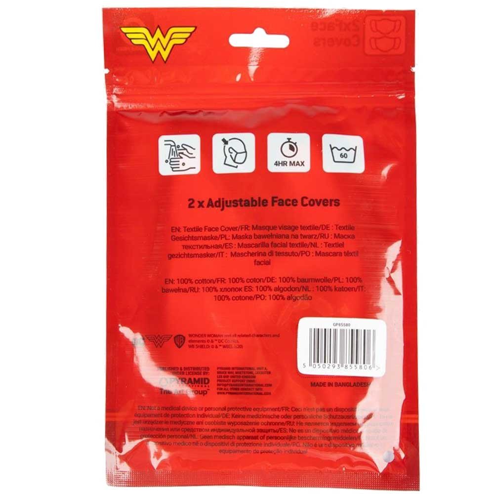 MASK 2PK - Wonder Woman Logo image 2