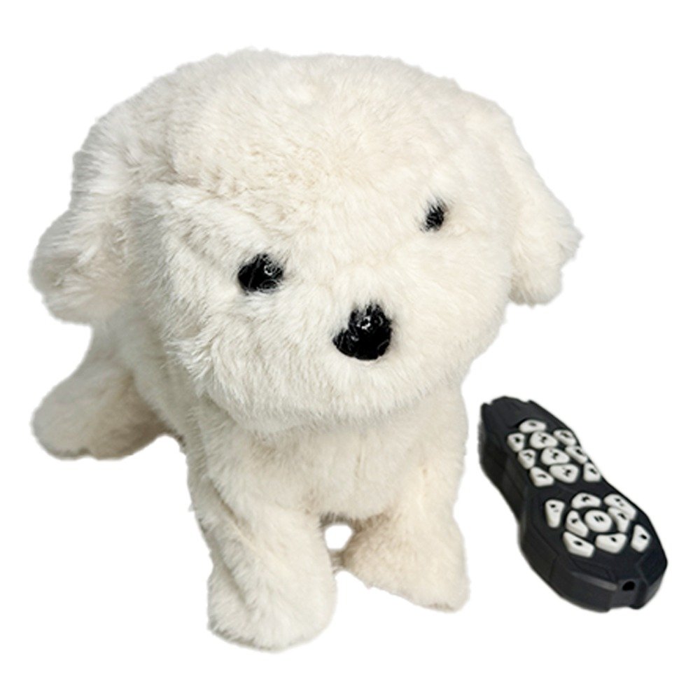 SmartPaws - Interactive AI Dogs with Voice &amp; Music - Snowball image