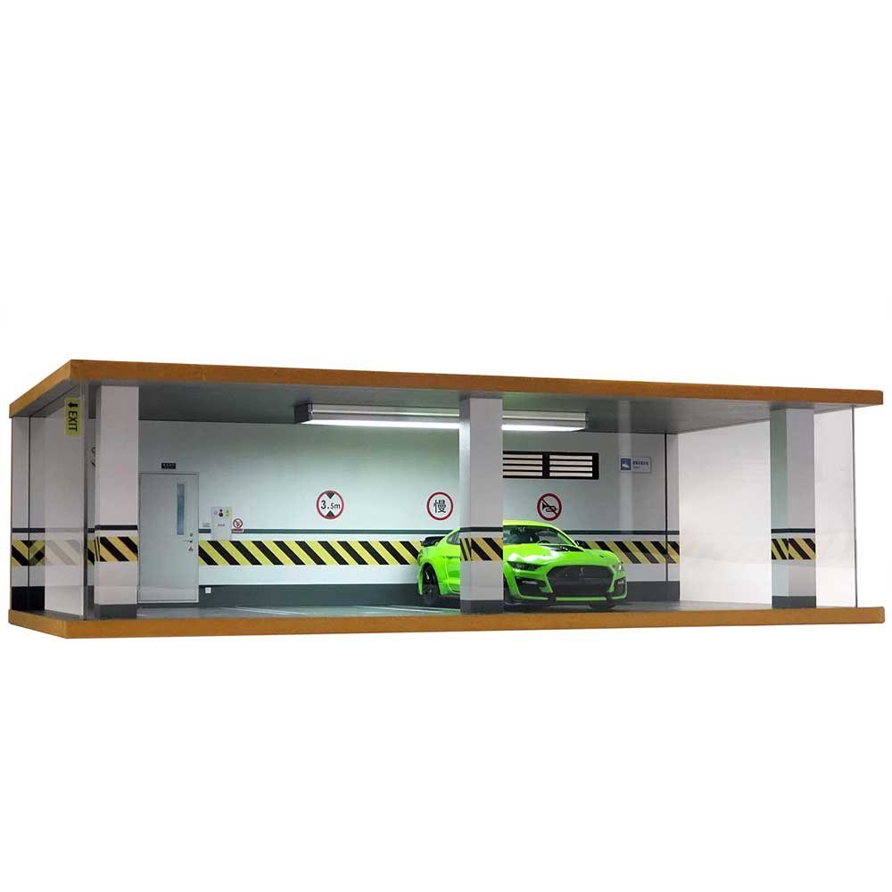 1:24 Scale Model Car Parking Garage - 4 Car image 1