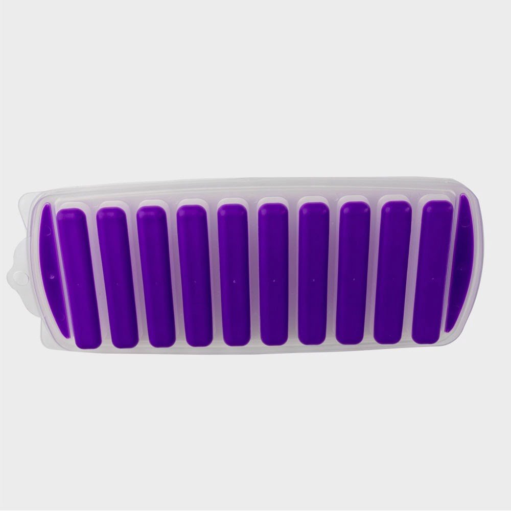 Silicone Ice Cube Tray Bottle Purple image 1