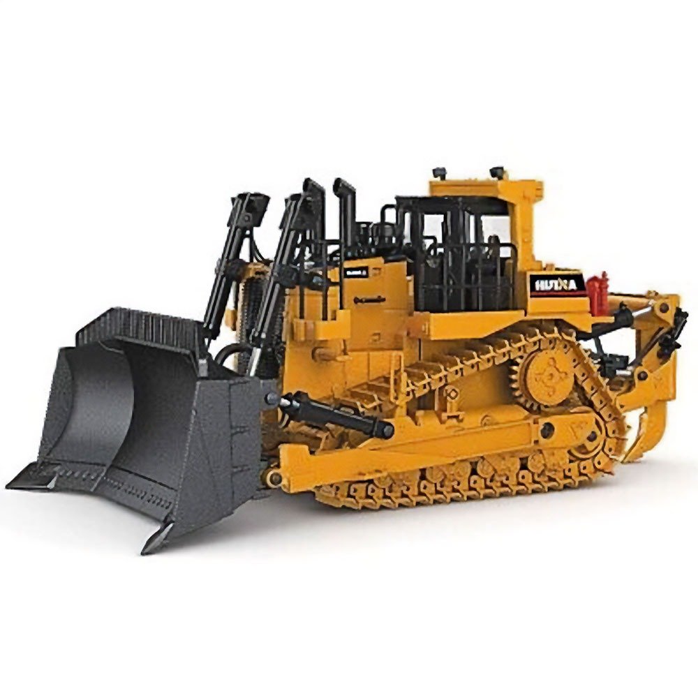 Huina 1:50 Metal Alloy Bulldozer Diecast Model image 0