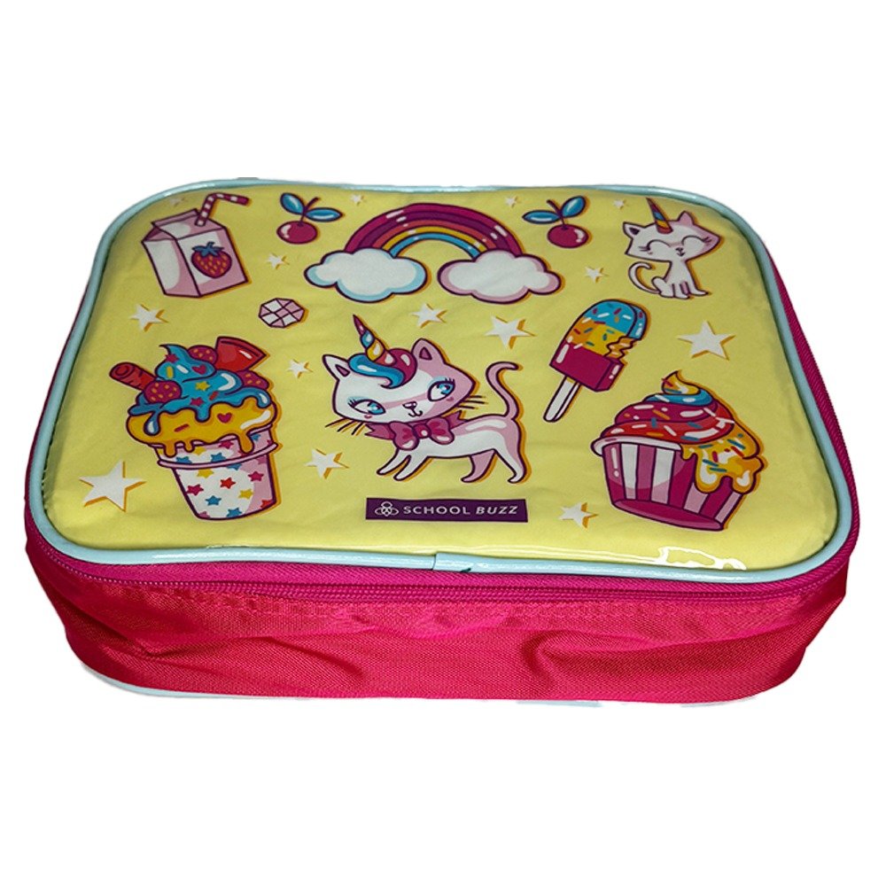 Kitty Cupcake Lunch Box – School Buzz Edition image 1