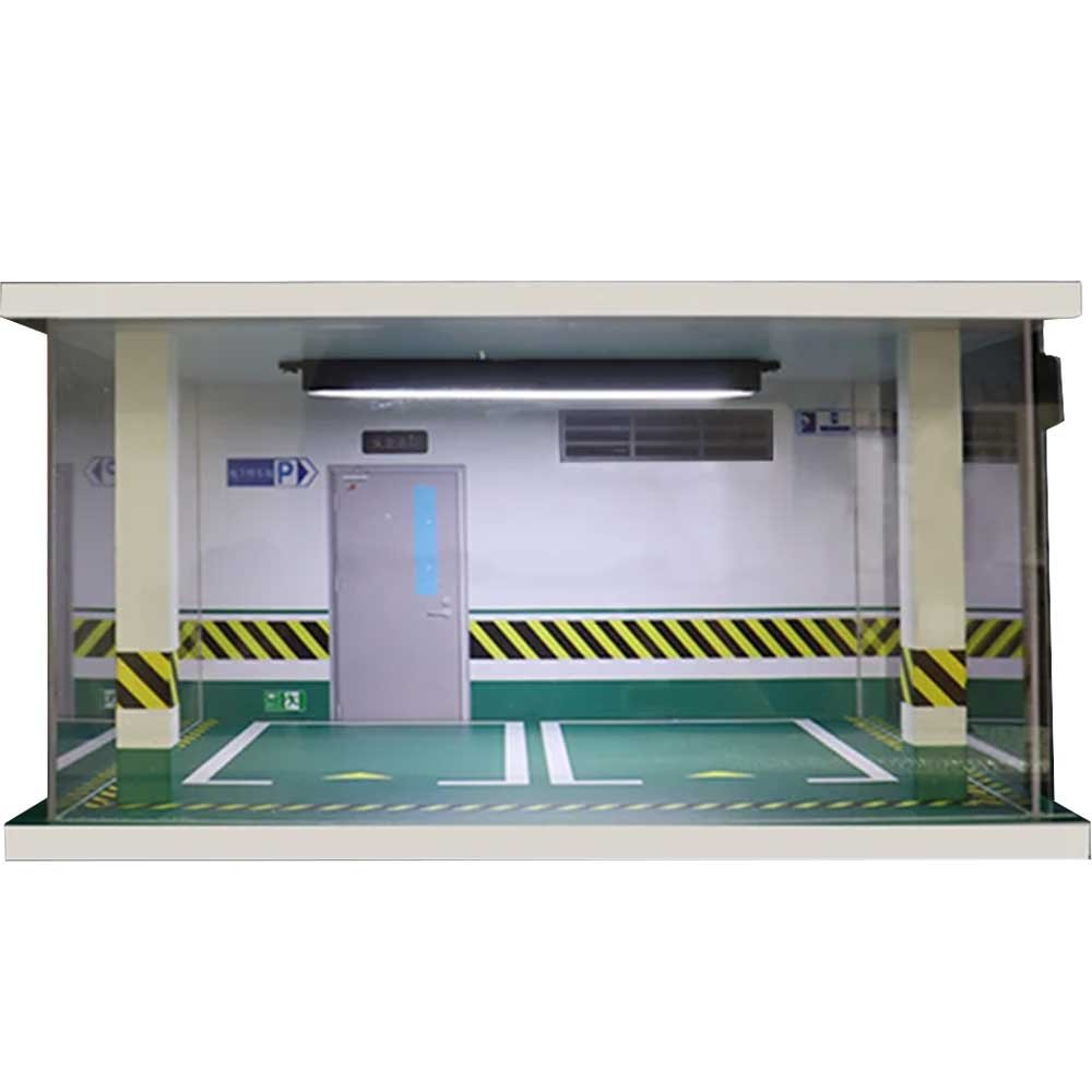 1:18 Scale Model Car Parking Garage image 6