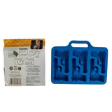 Silicone Gun Ice Tray - Blue image 2