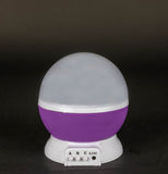 Medium Star Nightlight Purple image 1