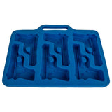 Silicone Gun Ice Tray - Blue image 0