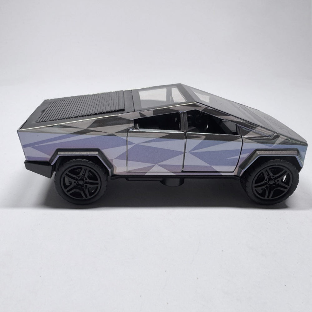 Metallic Pull Back Van & Truck Toy Cars – Retro Van or Futuristic Truck – 6 Colour Variants