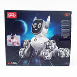 Stunt Mechanical Dog – 2.4GHz Remote Control Robo Pet (Pink or Grey)